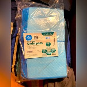 Med pride disposable underpads.